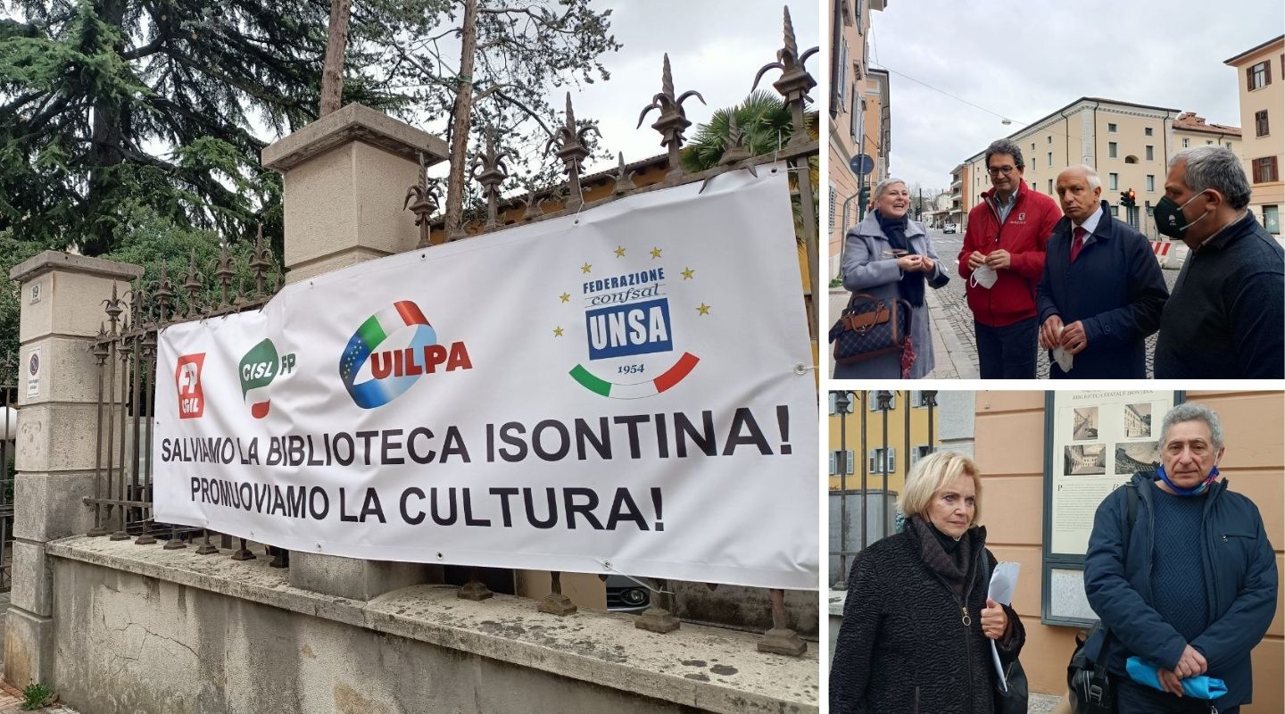 Biblioteca Isontina esclusa dai nuovi funzionari, rabbia a Gorizia